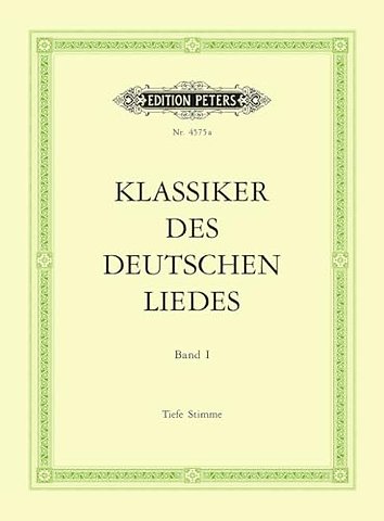 Klassikern des deutschen Liedes