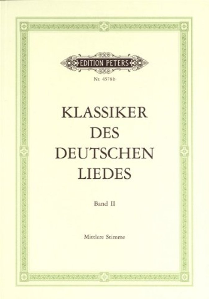 Klassikern des deutschen Liedes