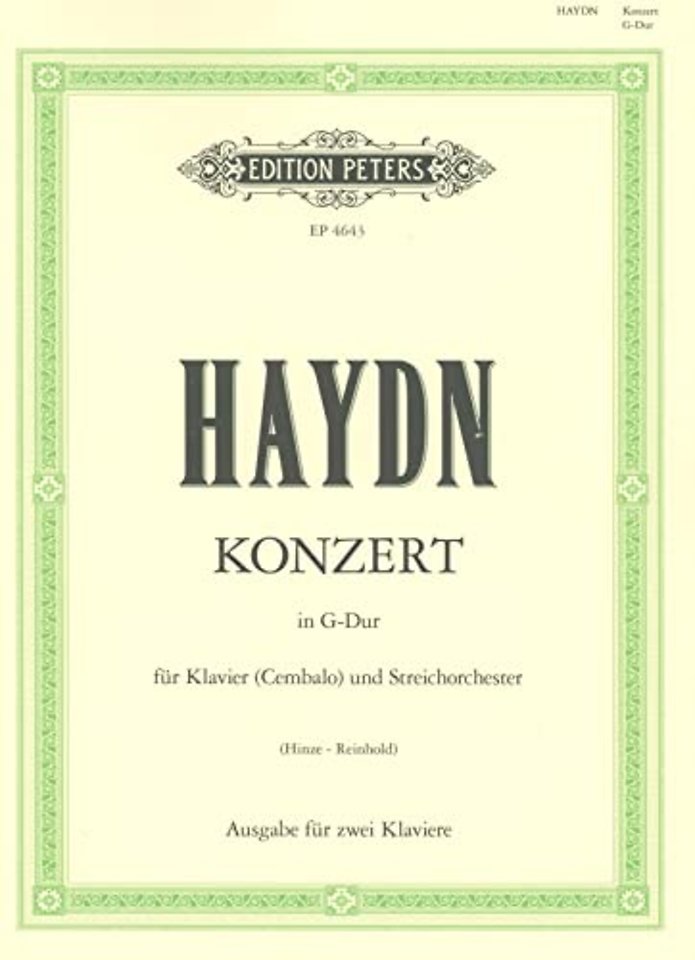 Klavierkonzert Nr. 2 in G (Hob. XVIII/4)