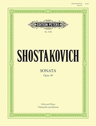 Cello Sonata in D minor Op. 40