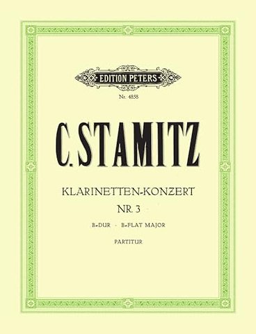 Clarinet Concerto No. 3 in B flat