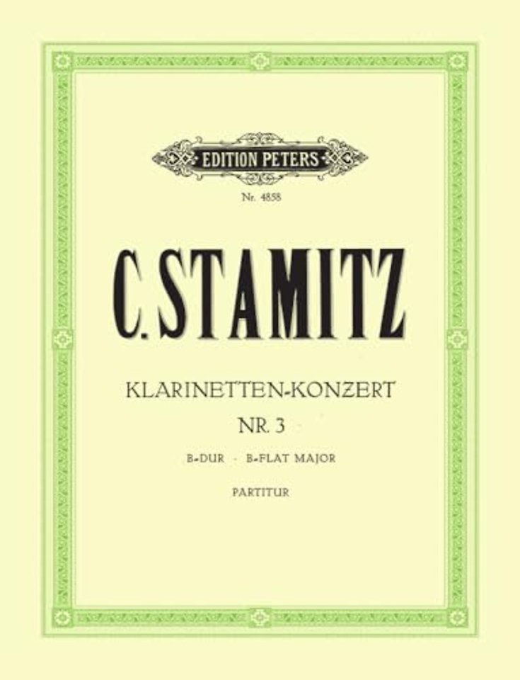 Clarinet Concerto No. 3 in B flat