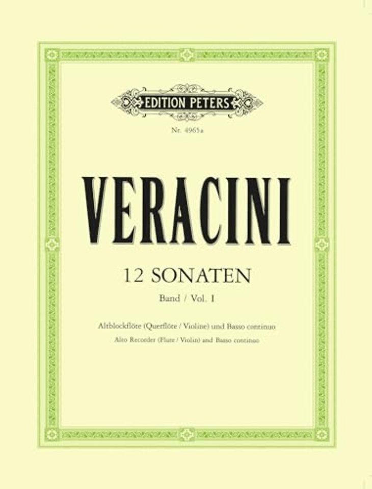 12 Sonatas Op.1, Vol.1