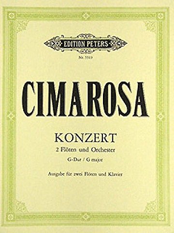 Concerto in G for 2 Flutes & Orchestra
