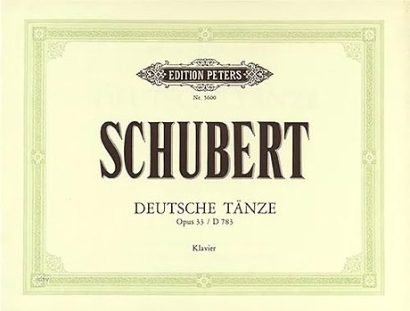 German Dances Op. 33 Piano
