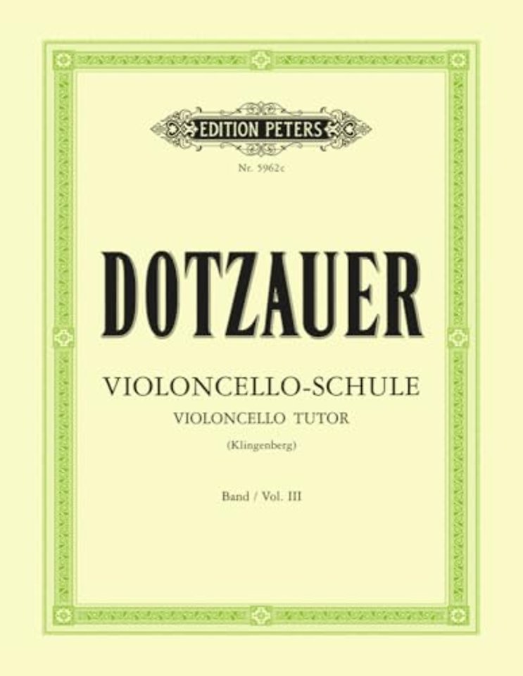 Violoncello Tutor Vol.3