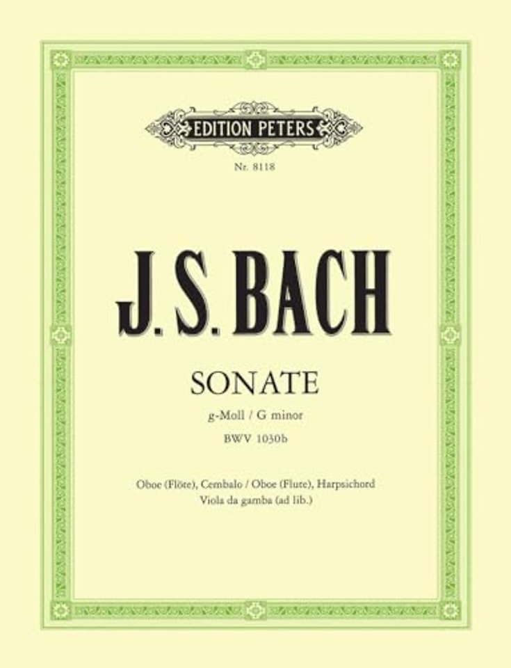 Sonata in G minor BWV 1030b