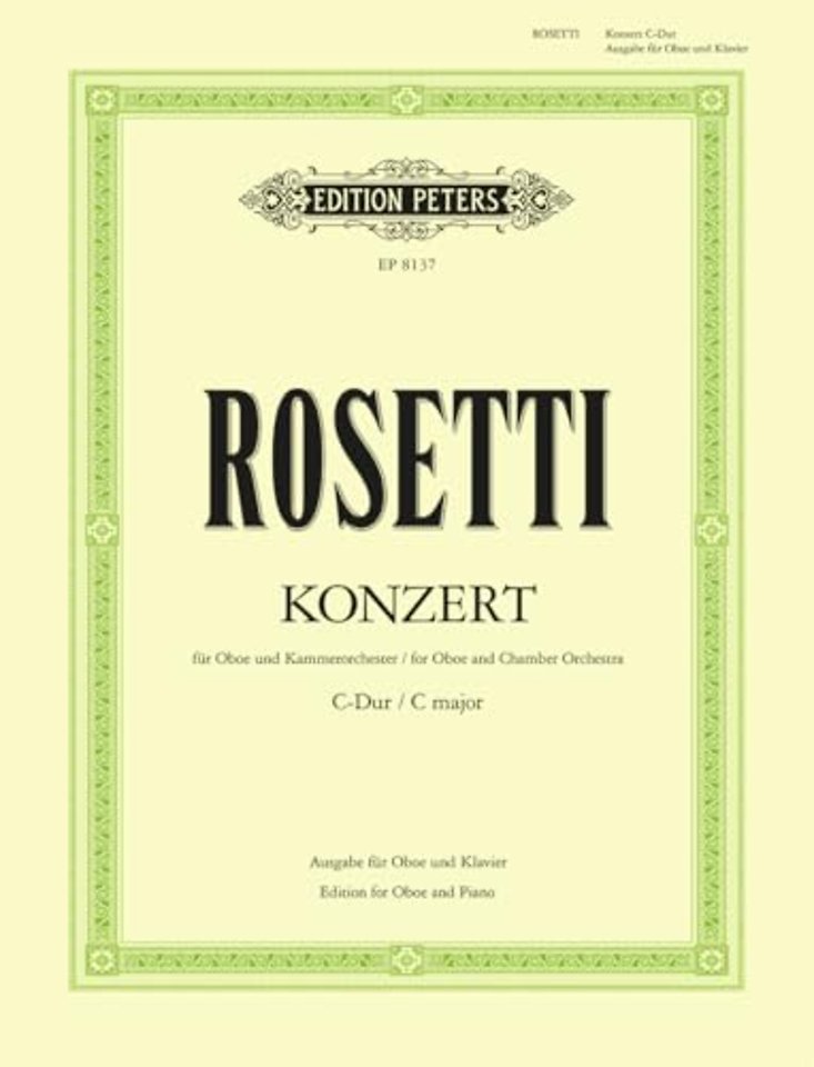 Oboe Concerto in C
