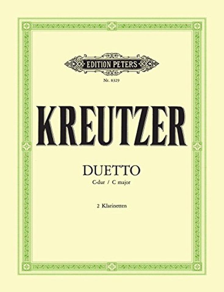 Duet in C for 2 Clarinets