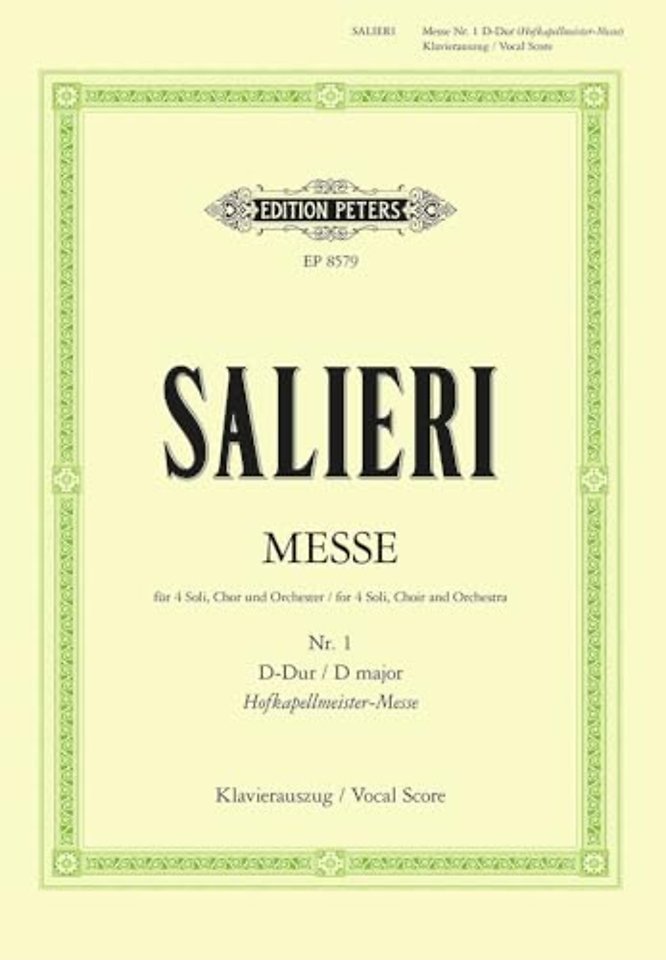 Messe Nr. 1 in D "Hofkapellmeister-Messe"