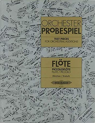 Test Pieces for Orchestral Auditions (Flute and Piccolo)