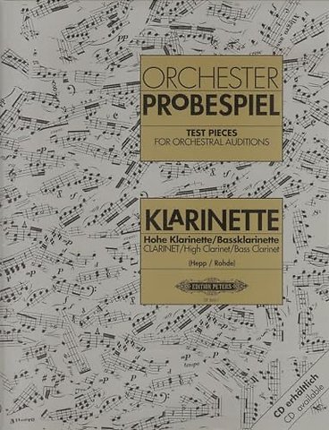 Test Pieces for Orchestral Auditions: Clarinet