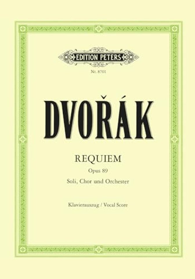 Requiem Op. 89 (Vocal Score)
