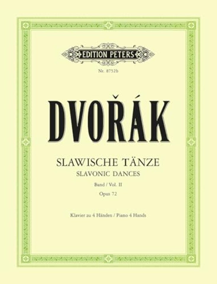 Slawische Tanze Band 2 op. 72