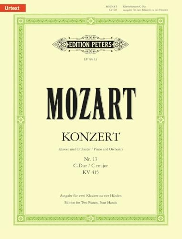 Concerto No. 13 in C K415