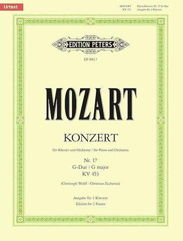 Concerto No. 17 in G K453