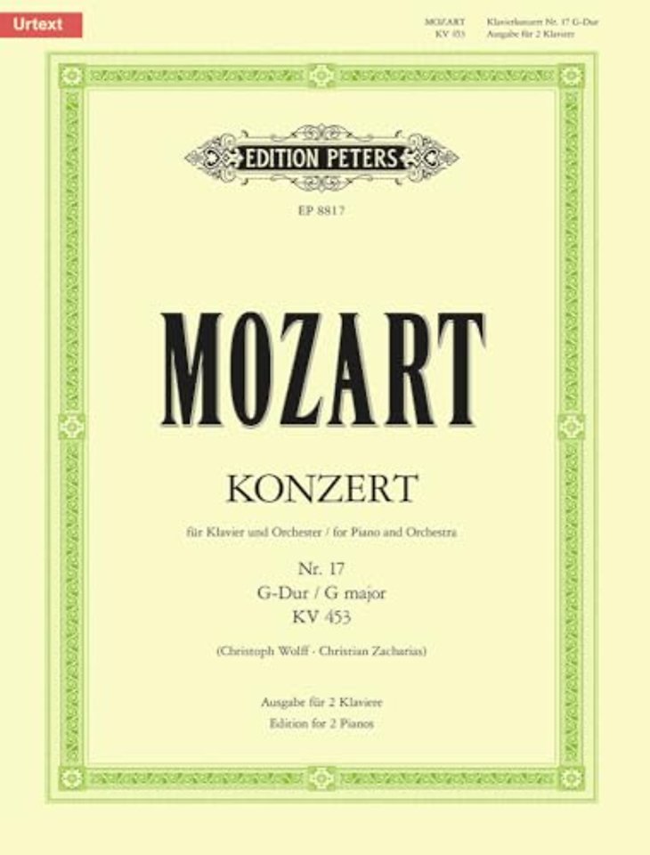 Concerto No. 17 in G K453