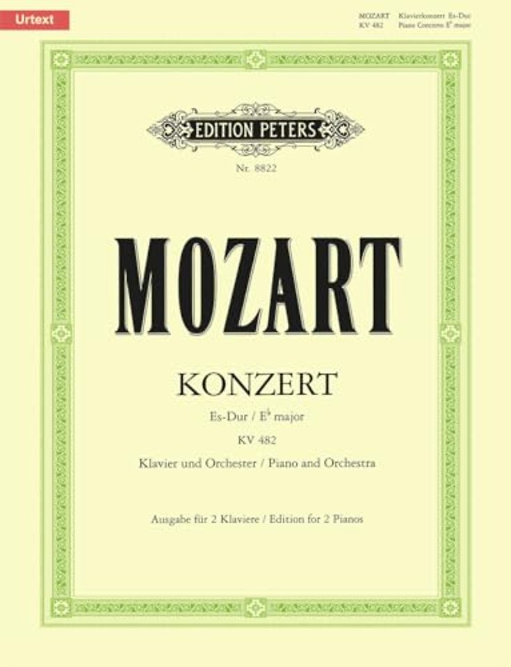 Concerto No. 22 in E flat K482