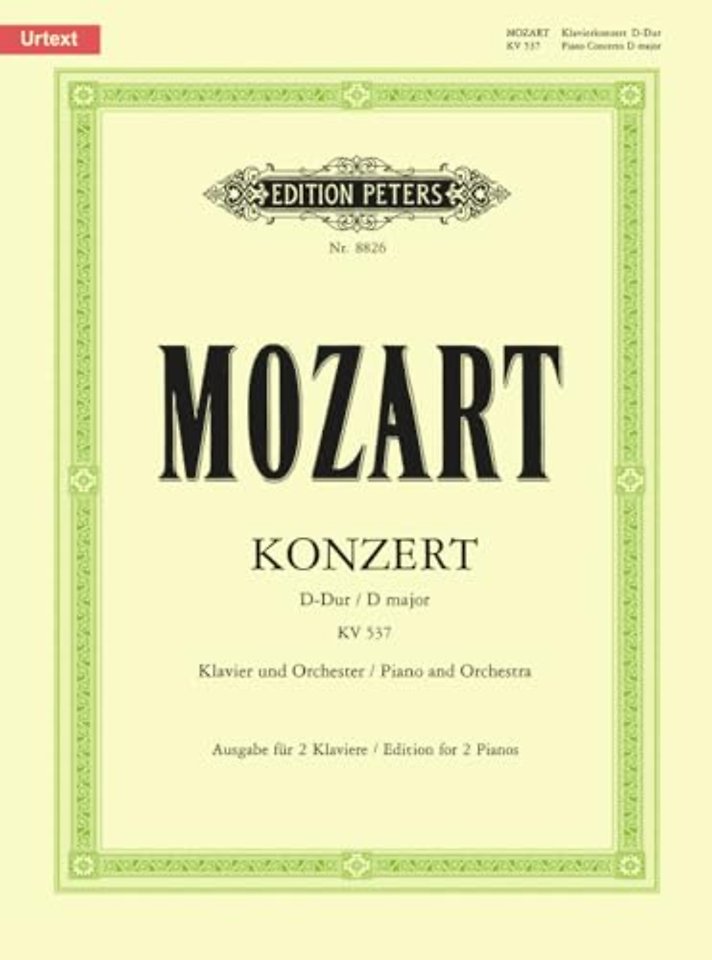 Concerto No. 26 in D K537 'Coronation'