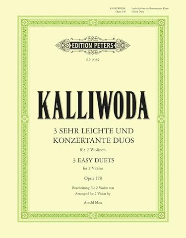 Drei sehr leichte und konzertante Duos