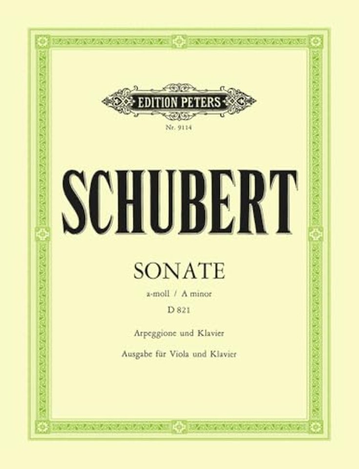 Arpeggione Sonata in A minor D821