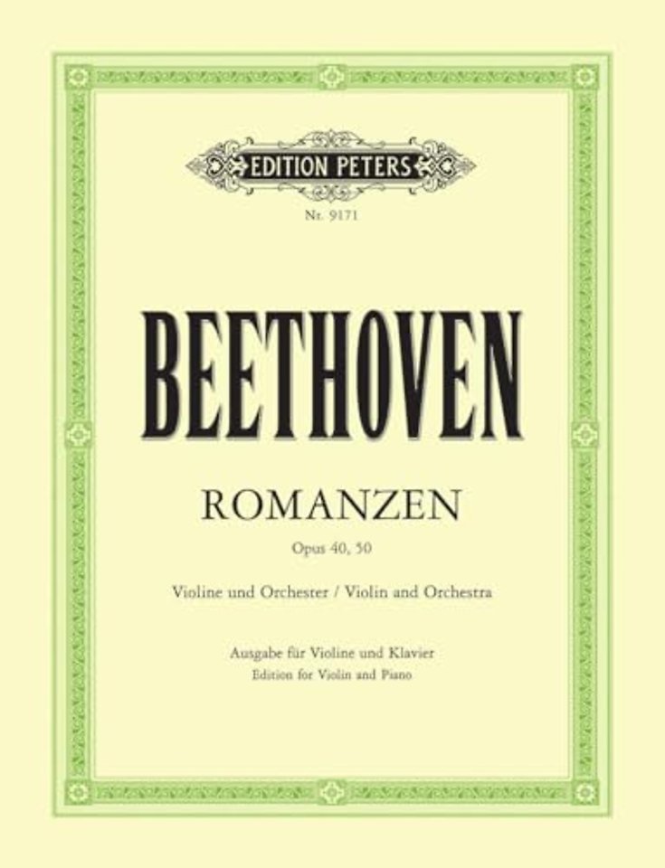 Romances for Violin and Orchestra (Edition for Violin and Piano)
