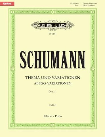 Thema und Variationen: Abegg Variationen Op. 1
