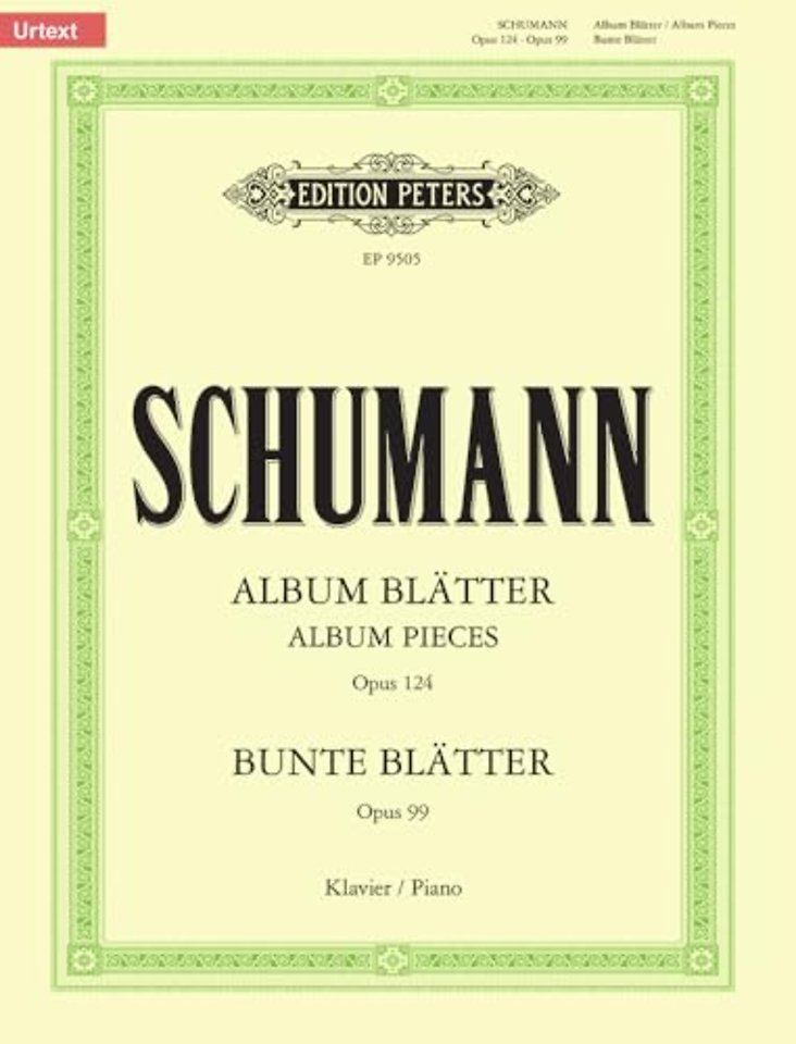 Albumblatter Op.124 and Bunte Blatter Op.99