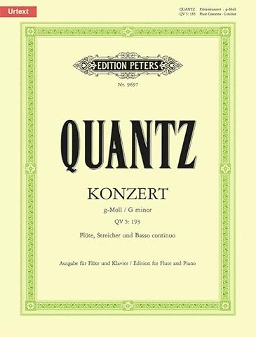 Konzert fur Flote in g-Moll QV 5: 193
