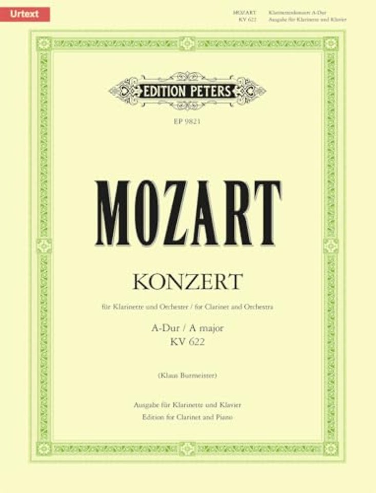 Clarinet Concerto in A K.622