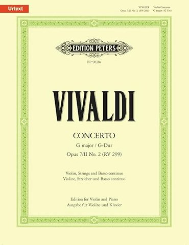 Concerto in G Op.7 Book 2 No. 2, RV 299