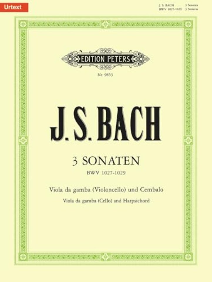 Sonaten fur Viola de Gamba