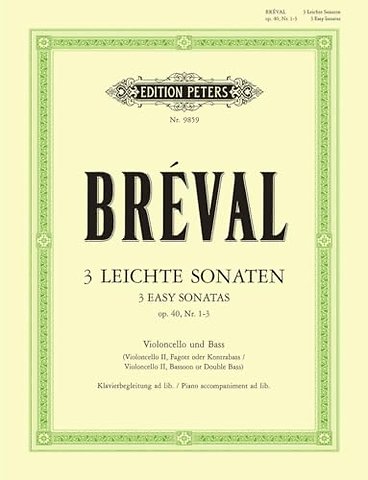 3 Easy Sonatas Op.40 Nos.1-3
