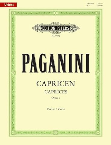 24 Caprices Op. 1 for Violin