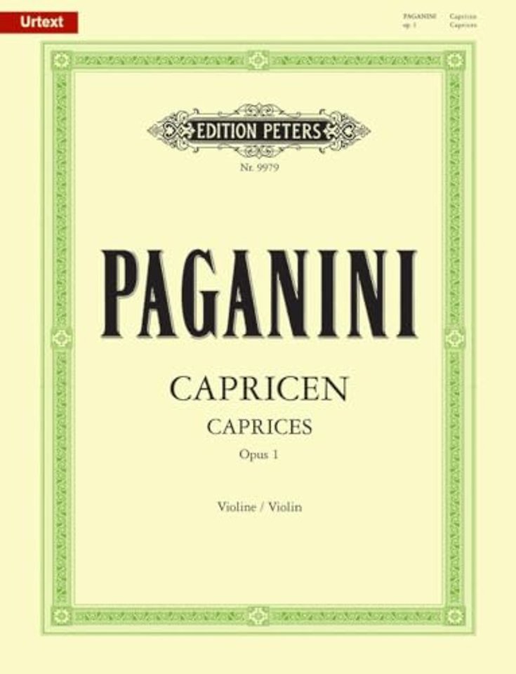 24 Caprices Op. 1 for Violin