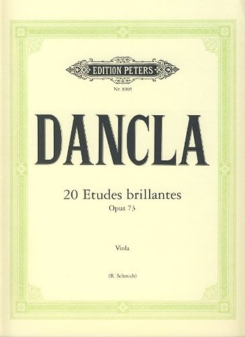 20 Etudes brillantes (Viola), Op. 73