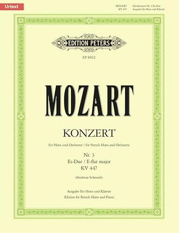 Horn Concerto No. 3 in E flat K.447