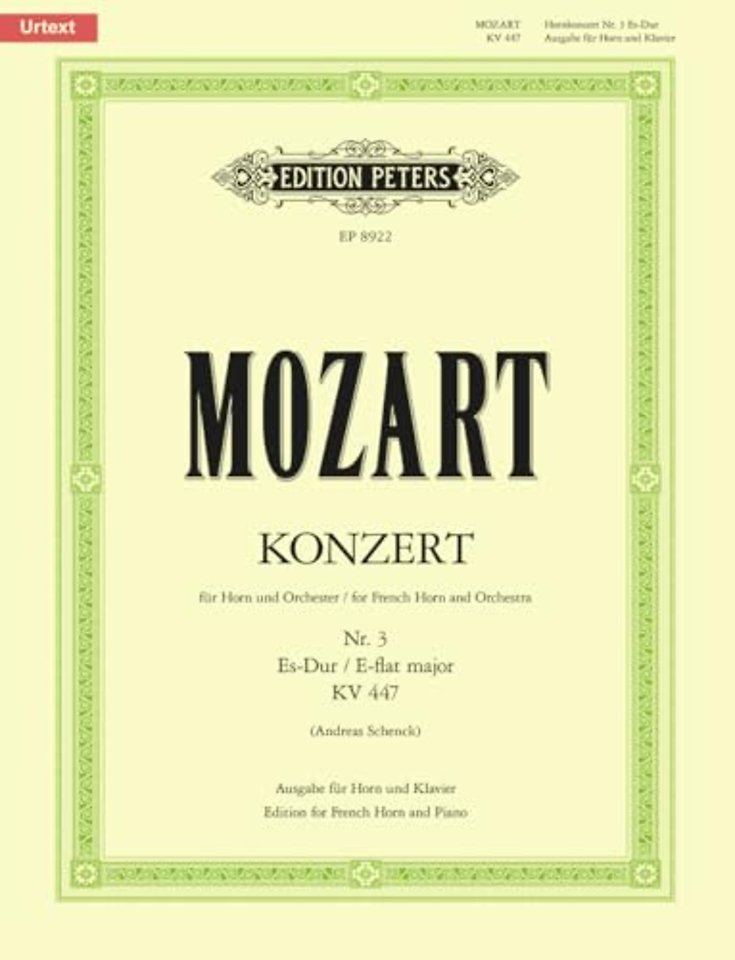 Horn Concerto No. 3 in E flat K.447