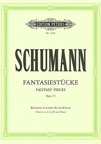 Fantasiestucke op. 73 for Clarinet (in A or B flat) and Piano