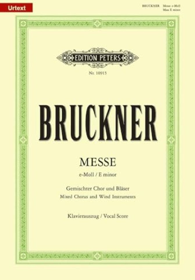 Mass in E minor WAB 27 (2nd Version, 1882)
