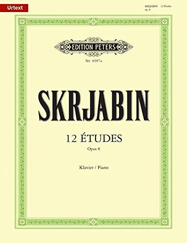 12 Etudes Op. 8 for Piano