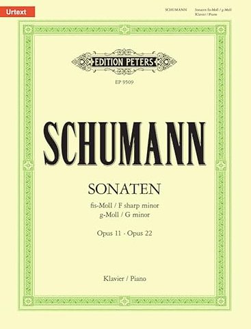 Piano Sonatas in F sharp minor Op.11 and G minor Op.22