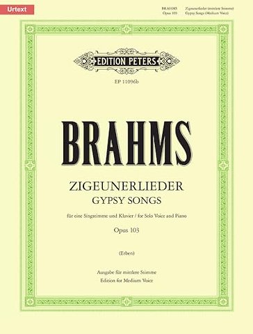 8 Zigeunerlieder Op.103 (medium voice)