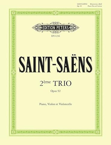 Piano Trio No. 2 in E Minor Op.92