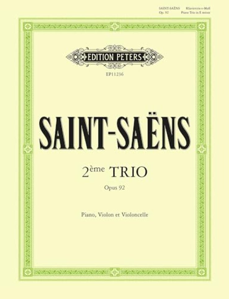 Piano Trio No. 2 in E Minor Op.92