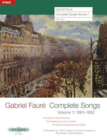 Complete Songs Volume 1 1861-1882 (High Voice)