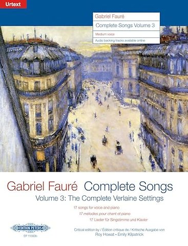 Complete Songs Volume 3: The Complete Verlaine Settings (Medium Voice)