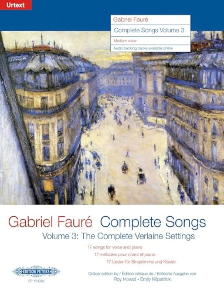 Complete Songs Volume 3: The Complete Verlaine Settings (Medium Voice)