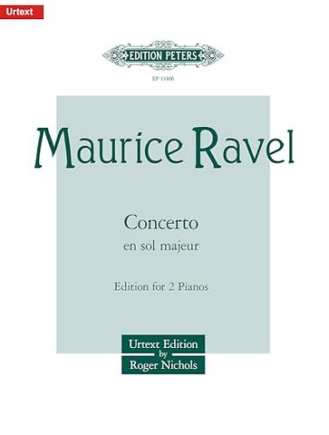 Piano Concerto in G major (Urtext Edition)