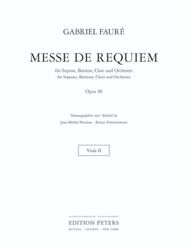 Requiem Op.48 VLA2